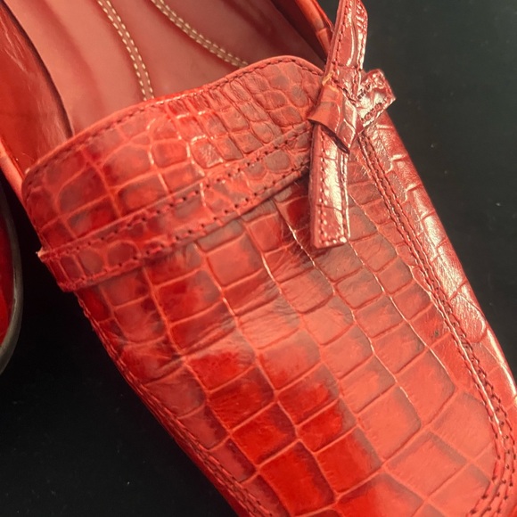 Michelle D Red loafer - Picture 3 of 12